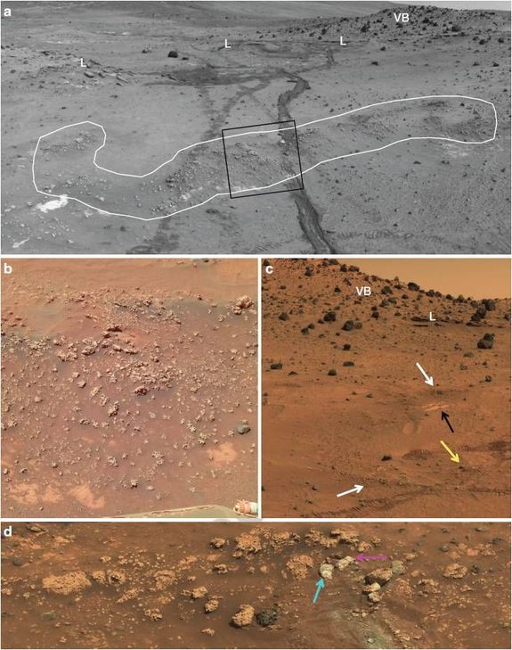 Кратерът, където са открити предполагаемите останки от живот на Марс