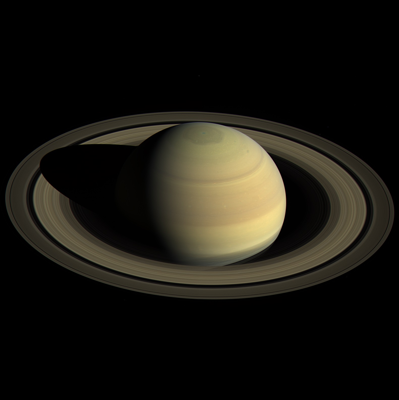 Кой придържа на място пръстените на Сатурн