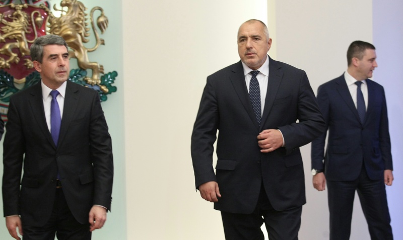 Премиерът в оставка Бойко Борисов на КСНС