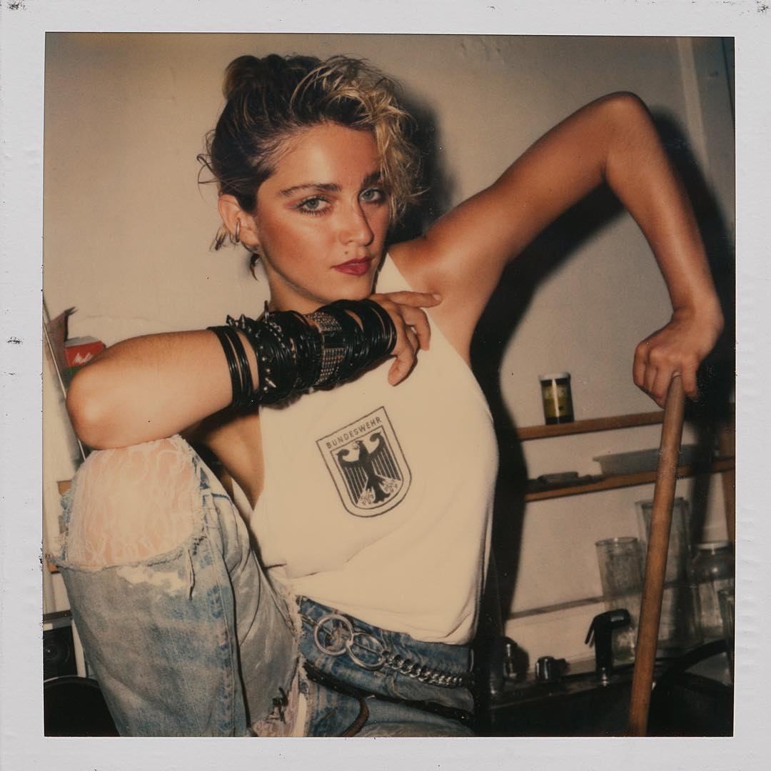 Мадона, снимана от Ричард Корман през 1983 г.