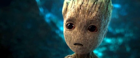 Бебе Грут, Мантис и Абилиск в "Пазители на Галактиката Vol. 2"