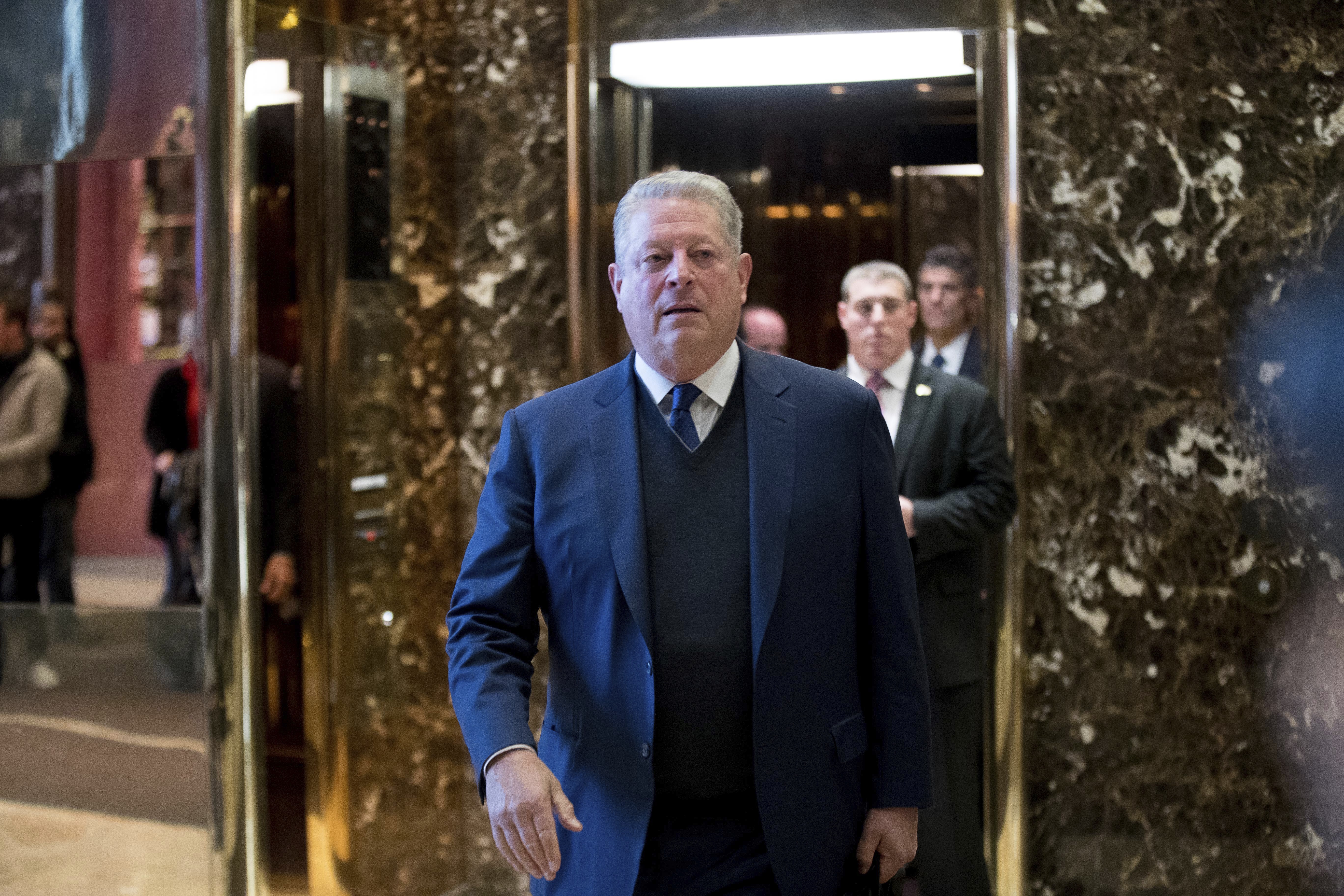 Тръмп и бившият вицепрезидент Ал Гор говориха за климата