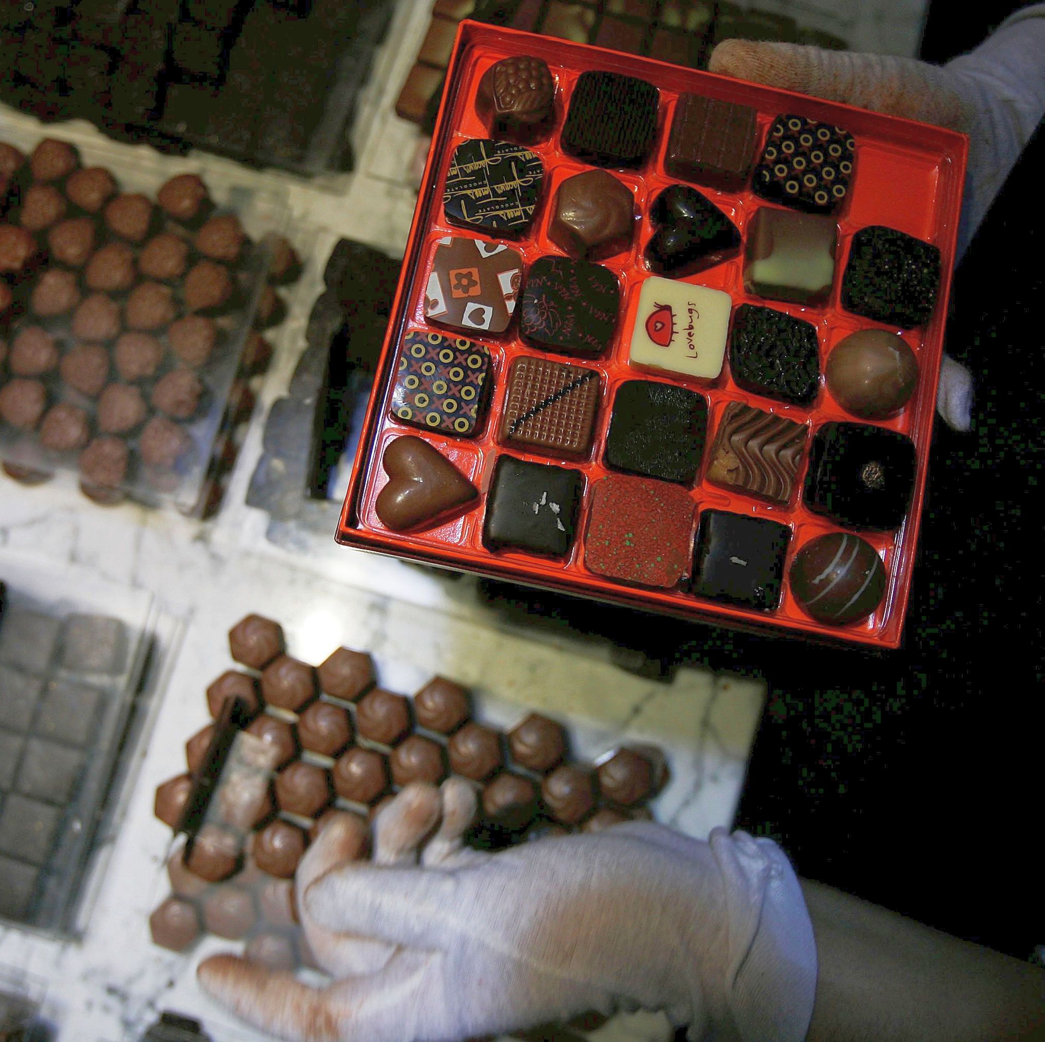 Шоколадови бонбони са откраднати от микробус