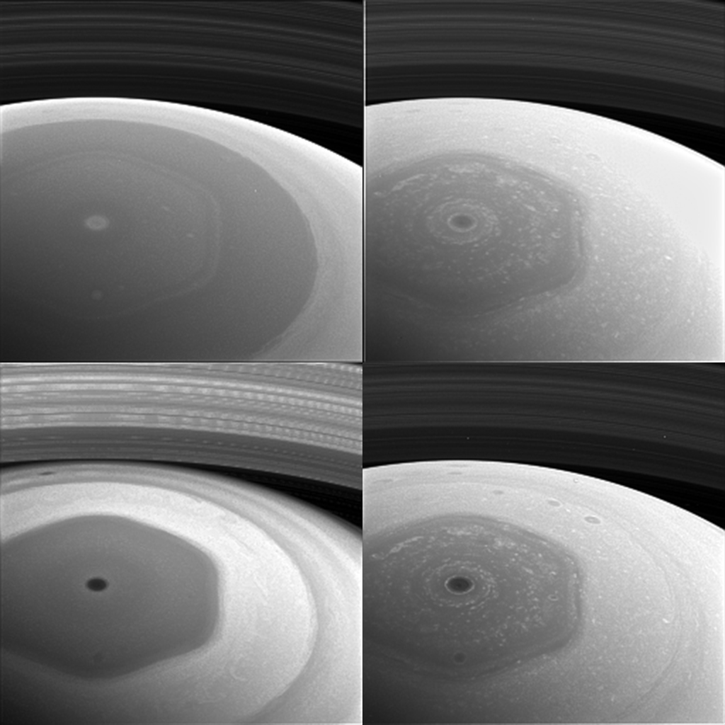 Вижте какво засне Cassini от новата си орбита