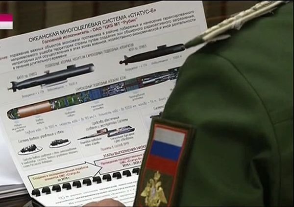 Преди година Русия ”случайно” разкри секретната си ядрена безпилотна подводница