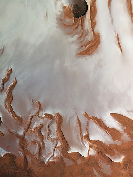 Северният полюс на Марс