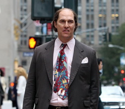 Матю Макконъхи снимал с жив тигър