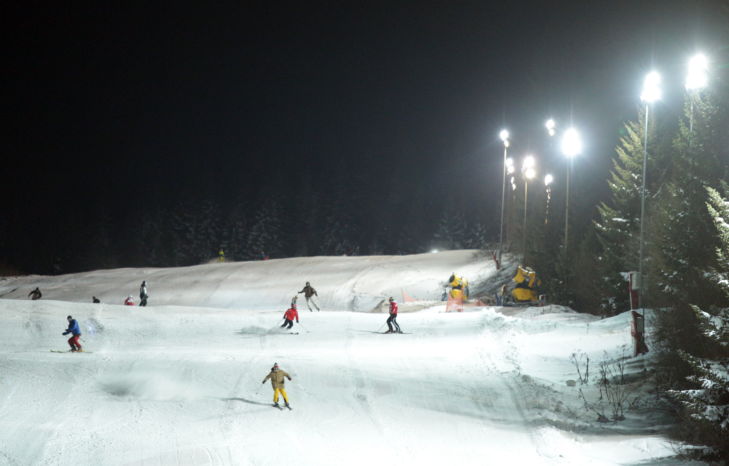 Поскъпва нощното каране на ски на Витоша