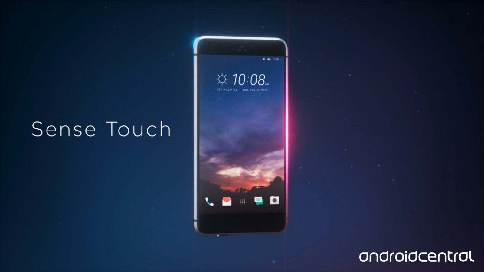 HTC Ocean заменя страничните бутони със сензорен екран