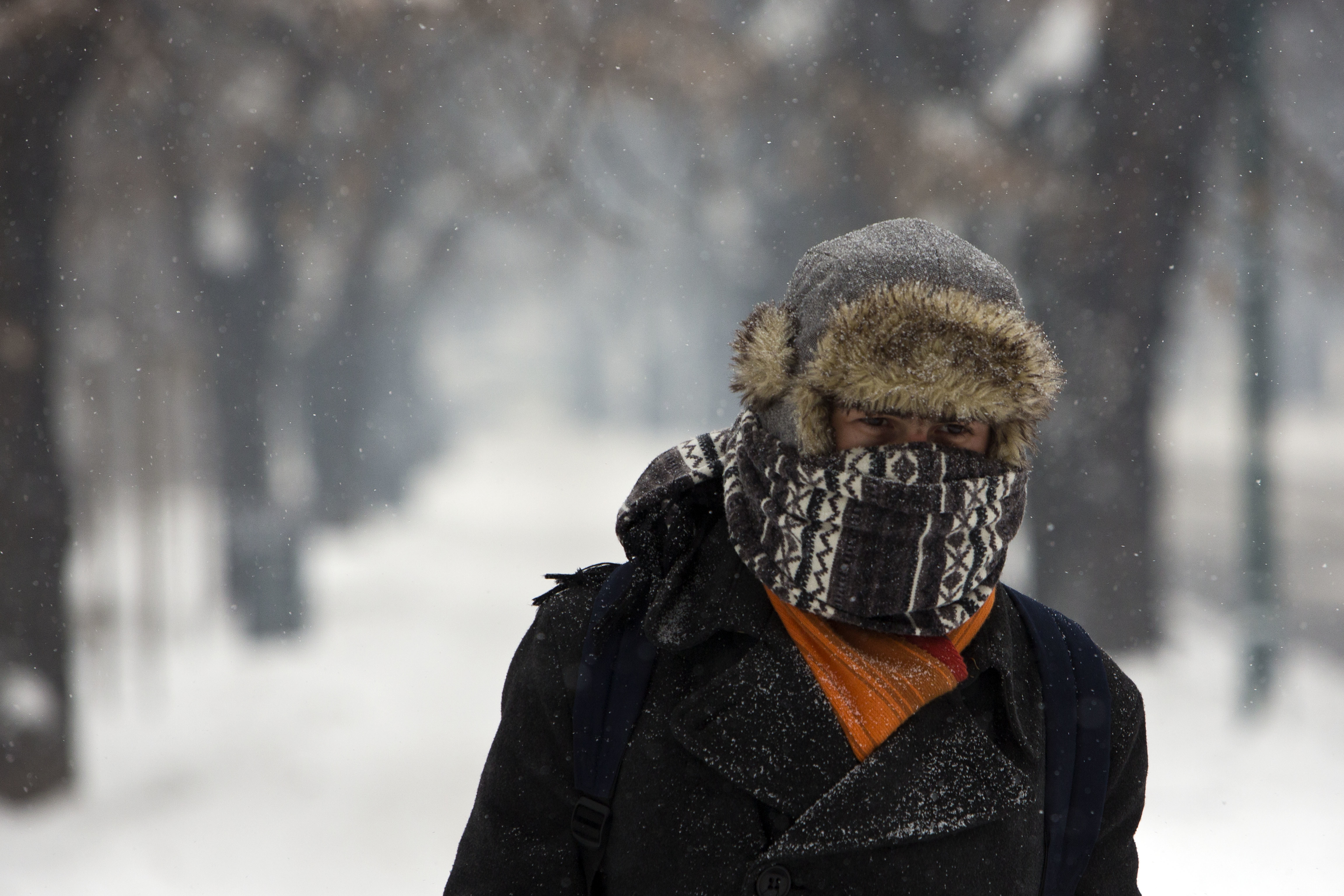 Сняг, зима, студ на Балканите