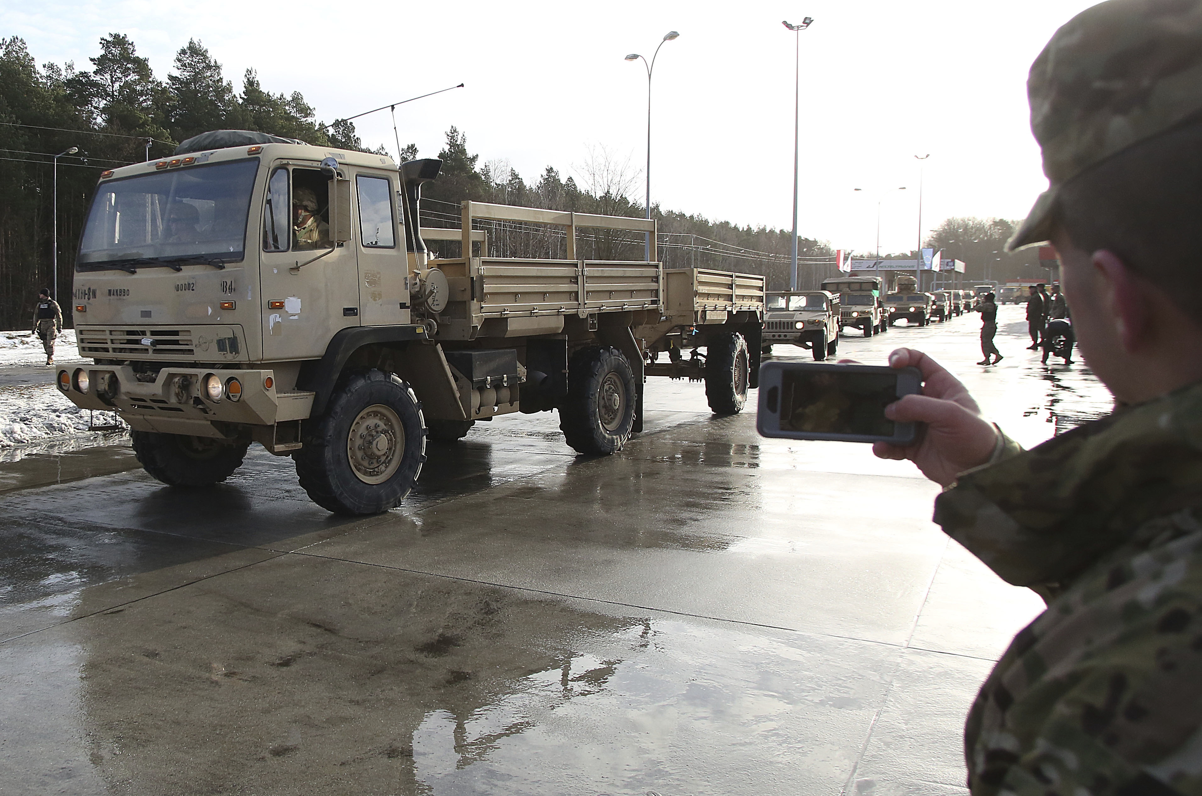 Американската бронирана бригада ще проведе и военни учения