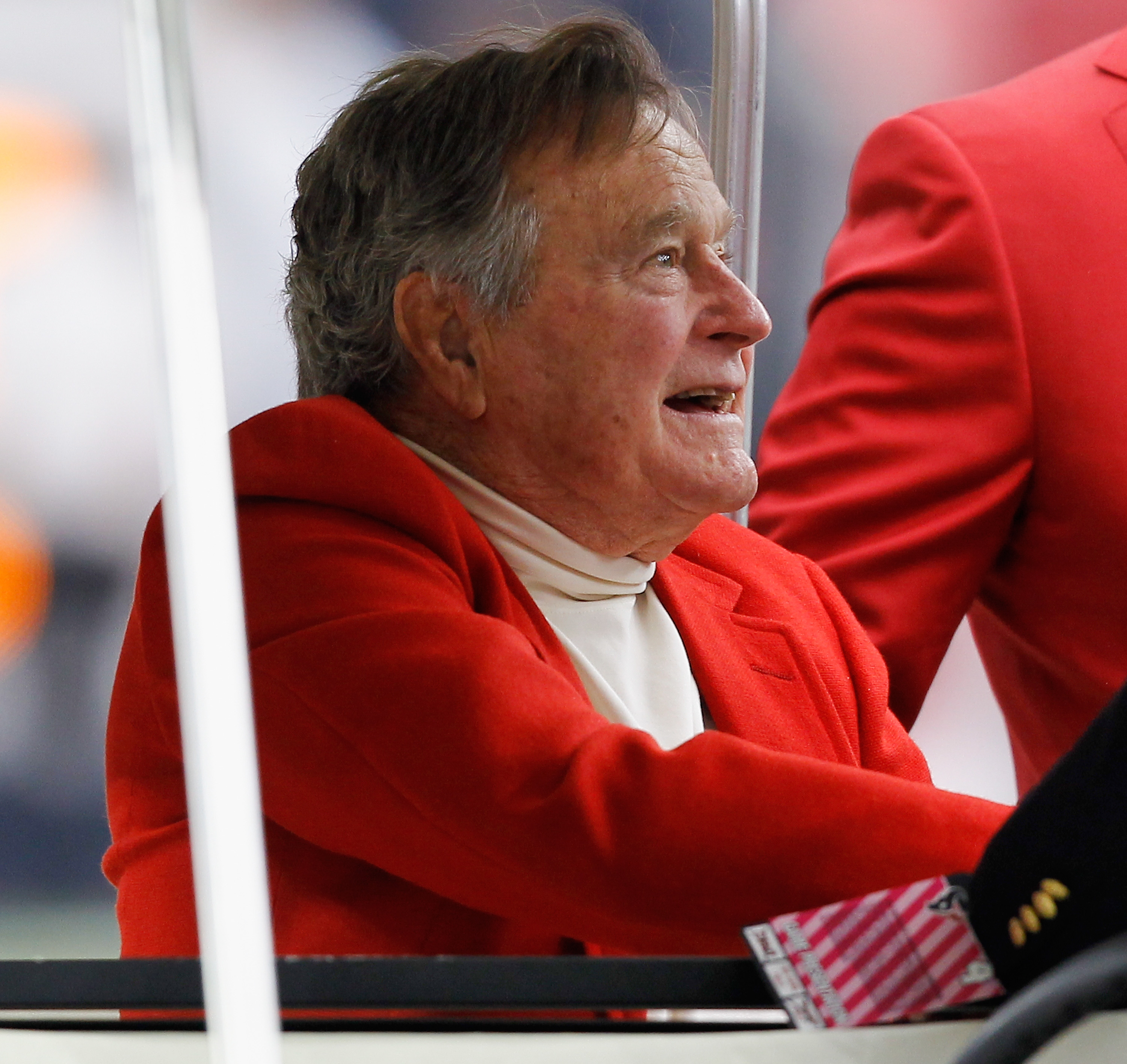 Джордж Буш-старши в Хюстън, Тексас през 2014 г.