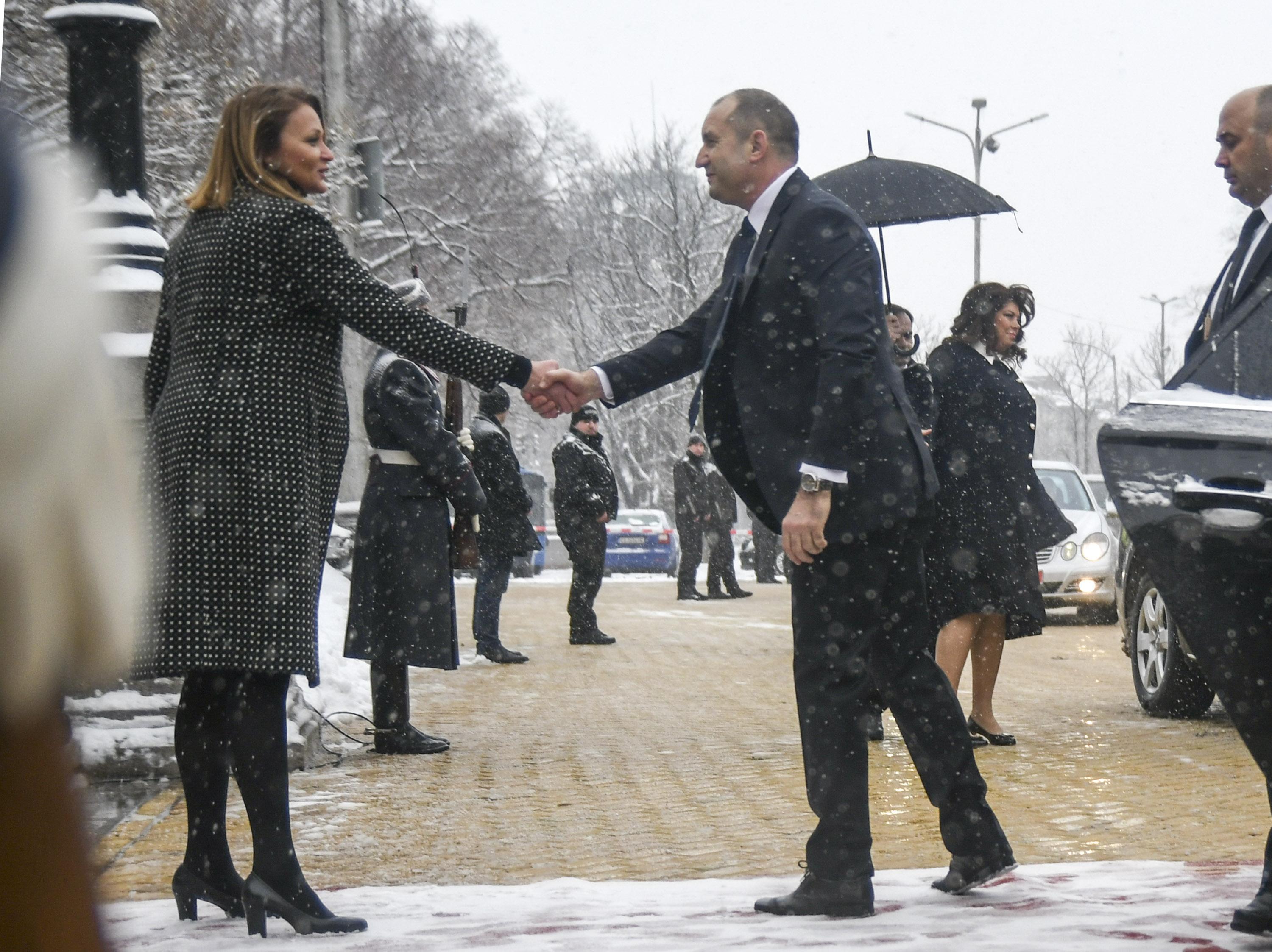 Новоизбраният Президент Румен Радев