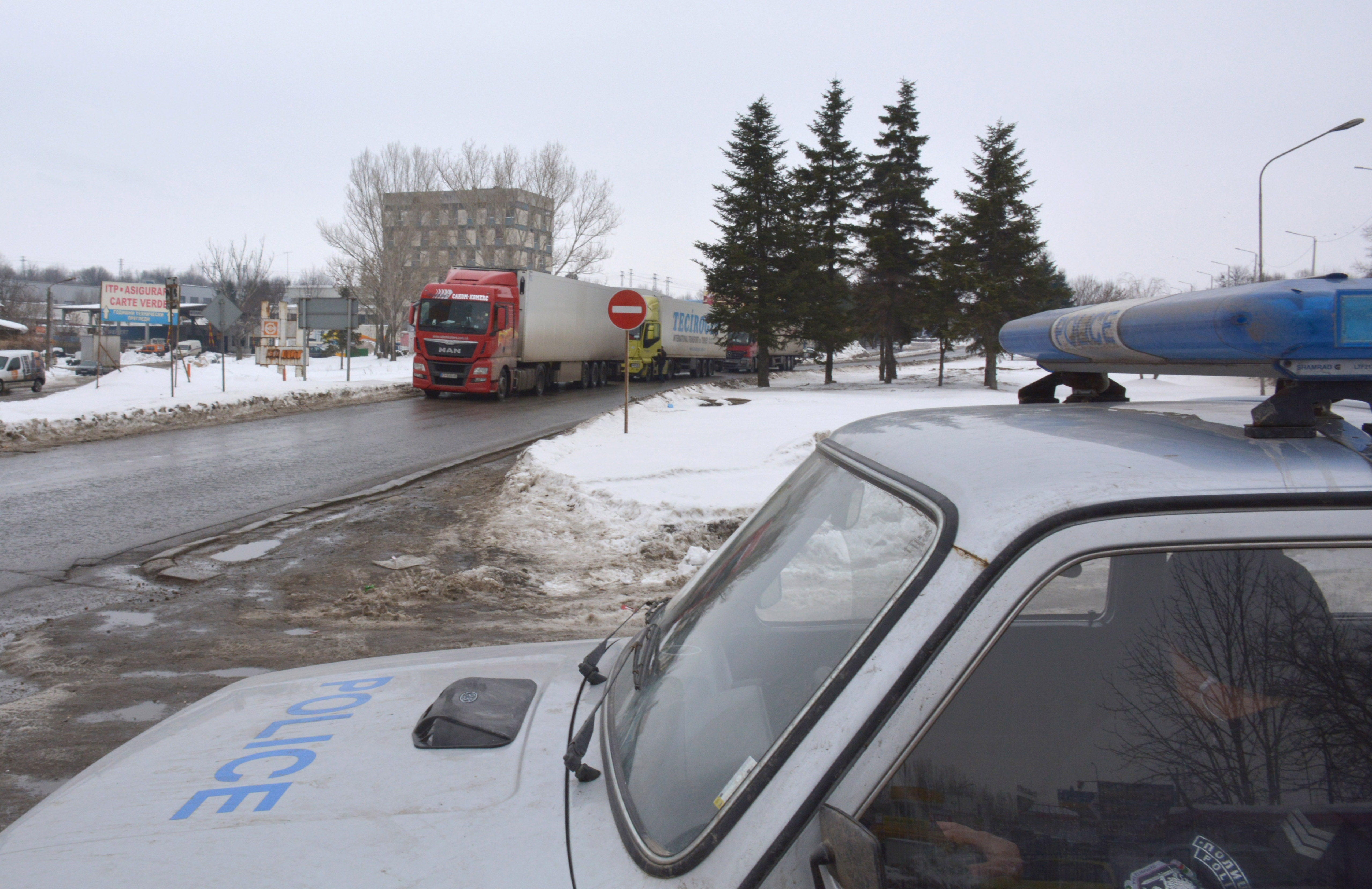 В неделя ГКПП ”Дунав мост” при Русе остана затворен около три часа