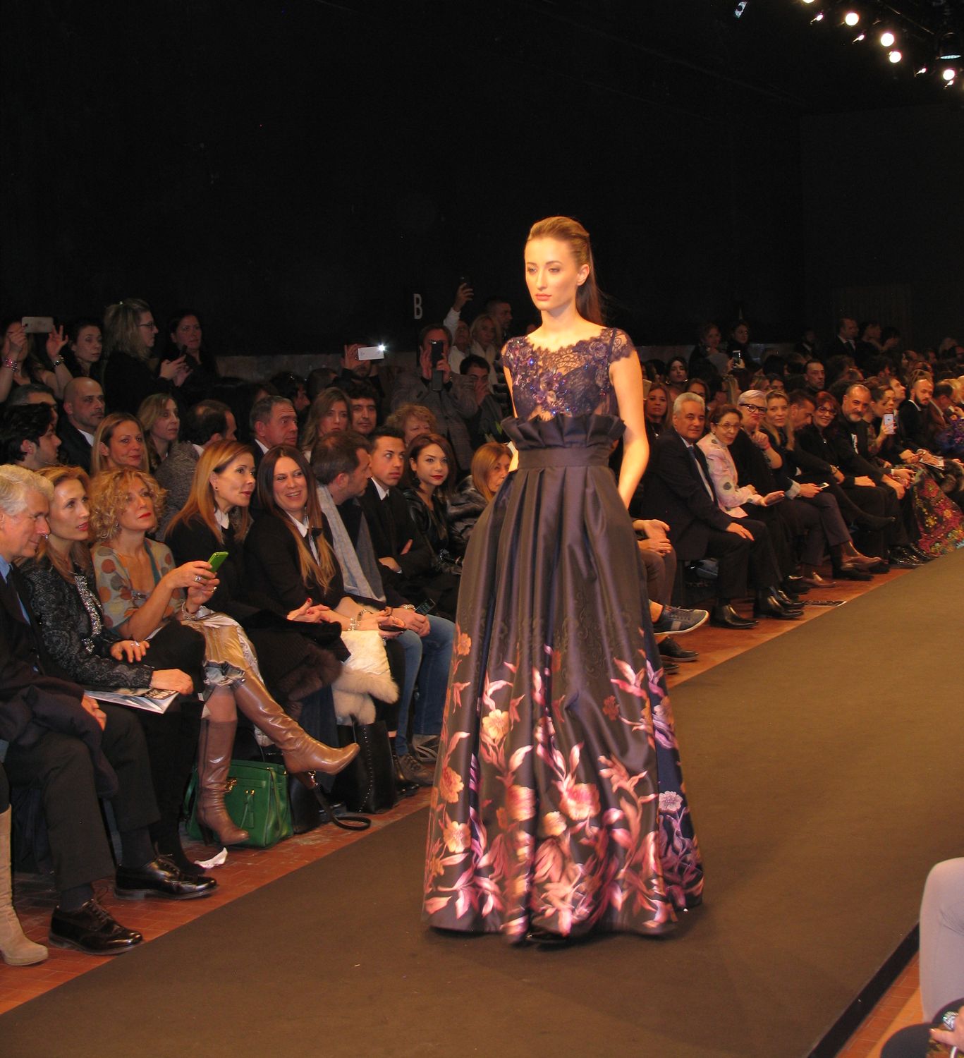 Представяне на София Борисова на Седмицата на модата в Рим
