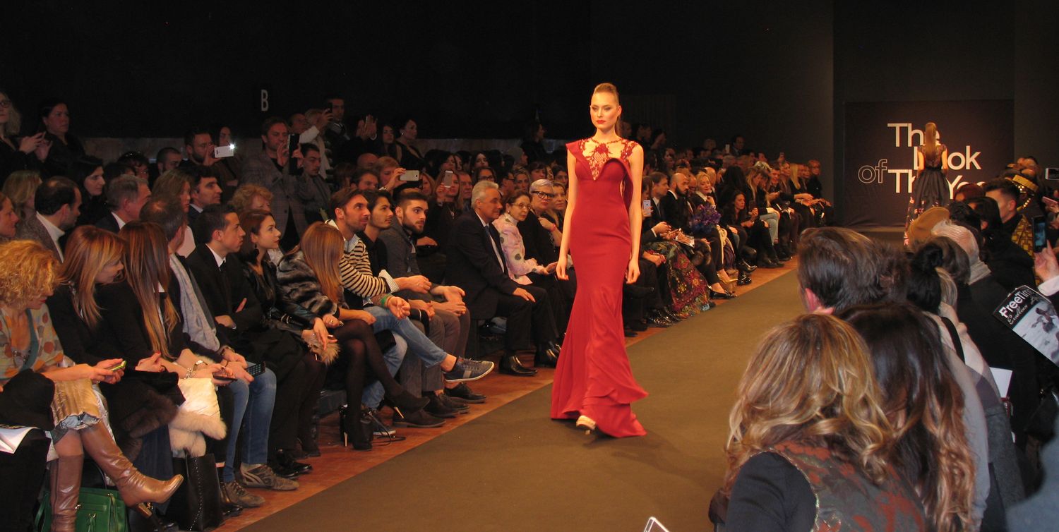 Представяне на София Борисова на Седмицата на модата в Рим