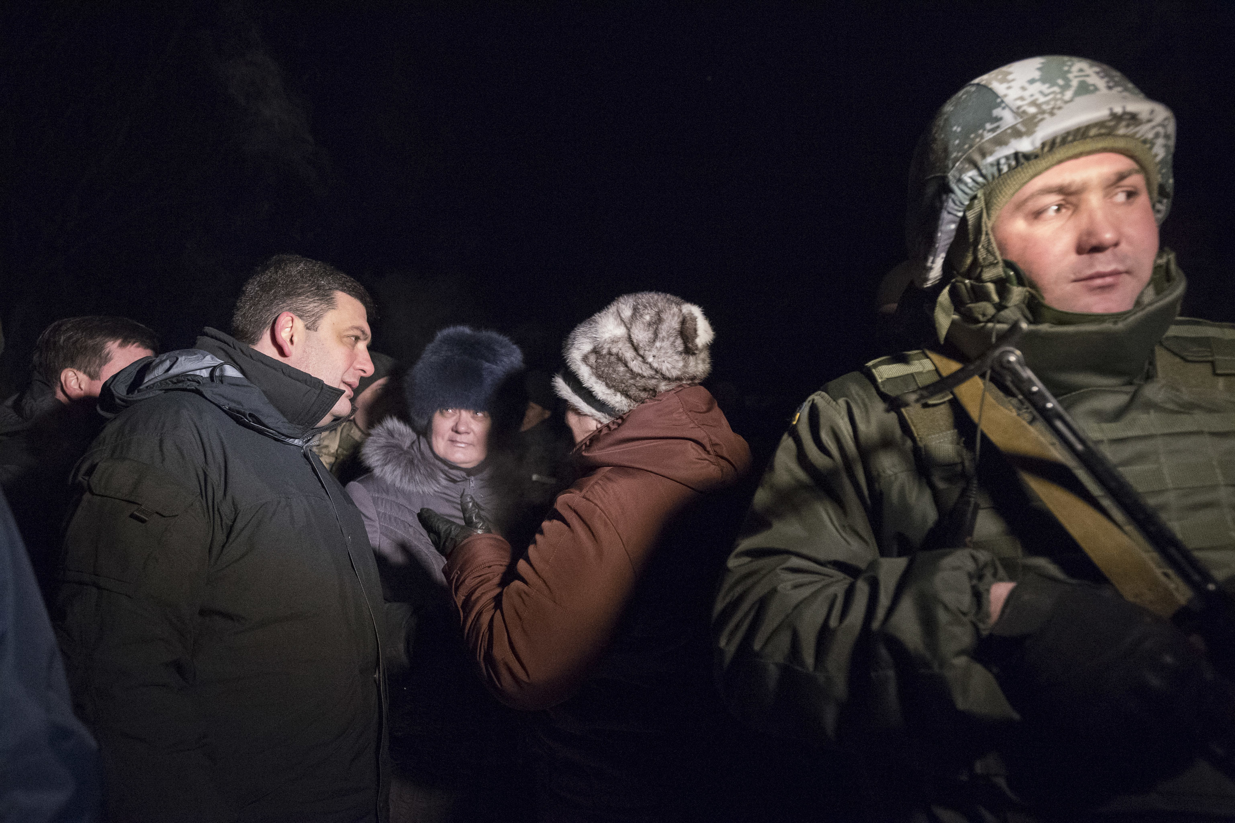 На фронт 50 км се водят сражения в Източна Украйна
