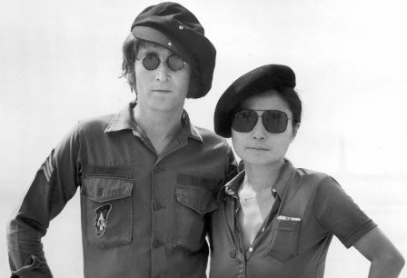 Джон Ленън и Йоко Оно във филм