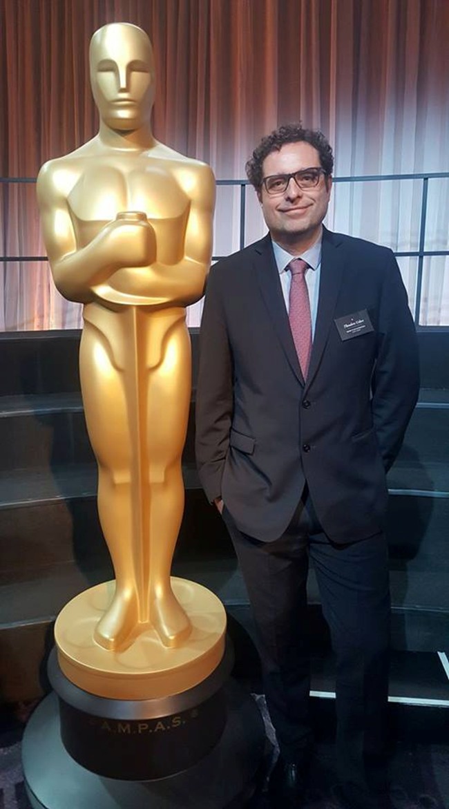 Теодор Ушев на обяда на номинираните за Оскар