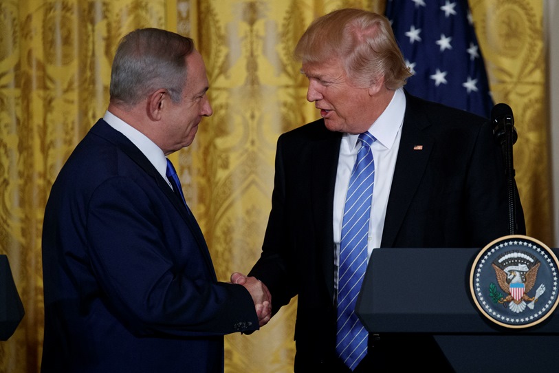Тръмп пристига на трудно посещение в Израел и Западния бряг
