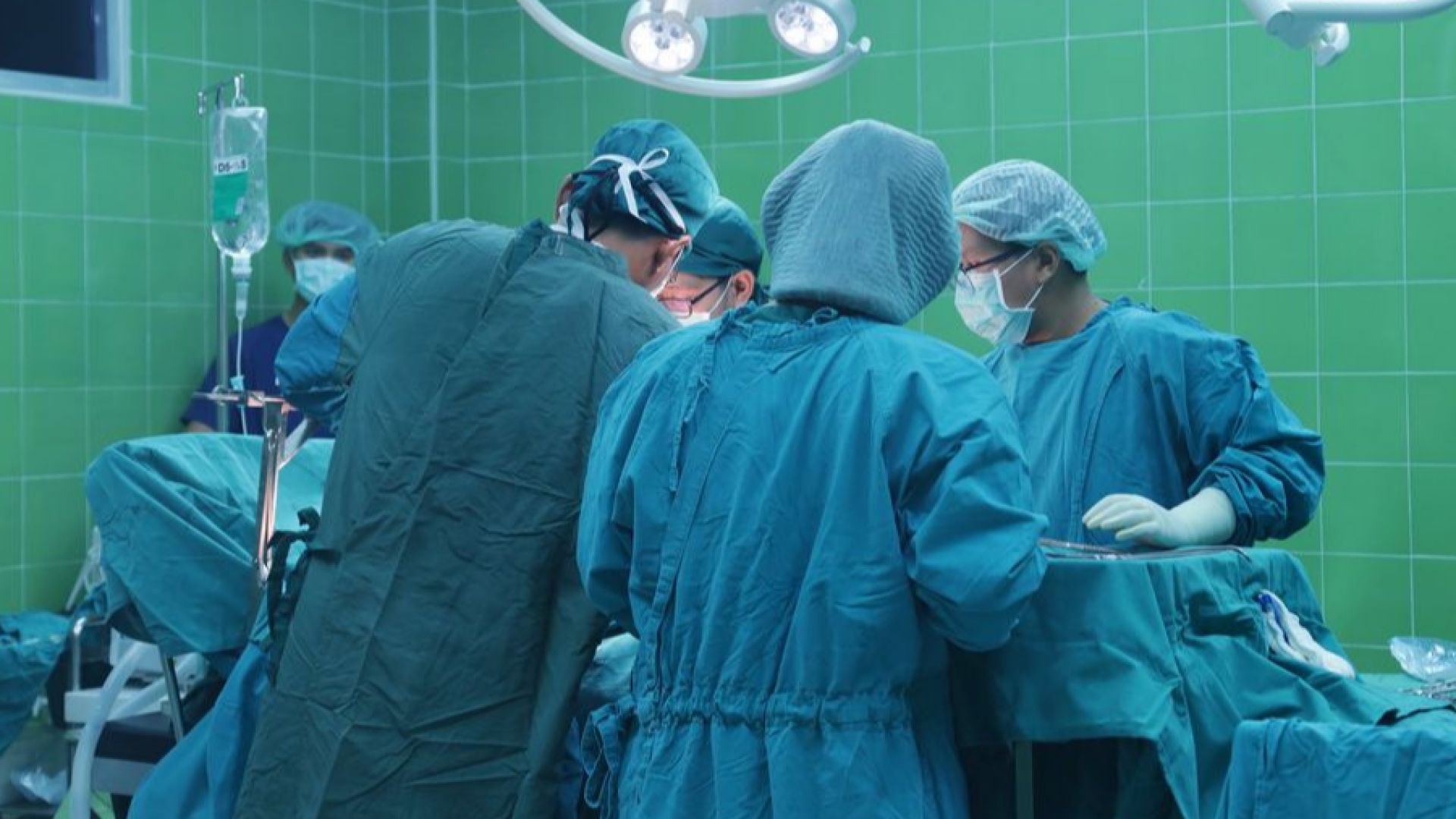 Хирурзи спасиха бебе с огромен тумор на лицето