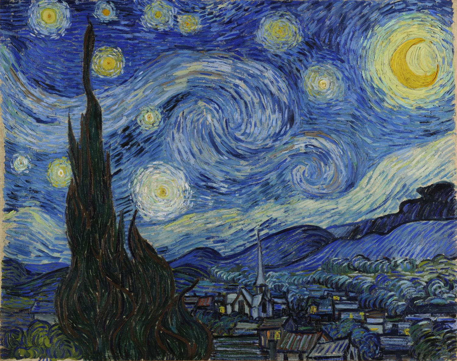 ”Звездна нощ” на Ван Гог