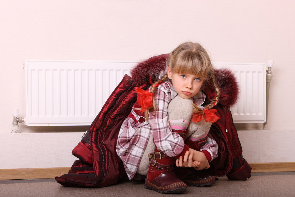 Децата се стресират в студените домове