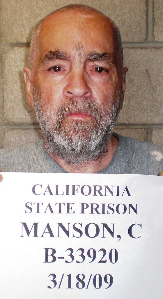Чарлз Менсън от затвора Коркоран, Калифорния
