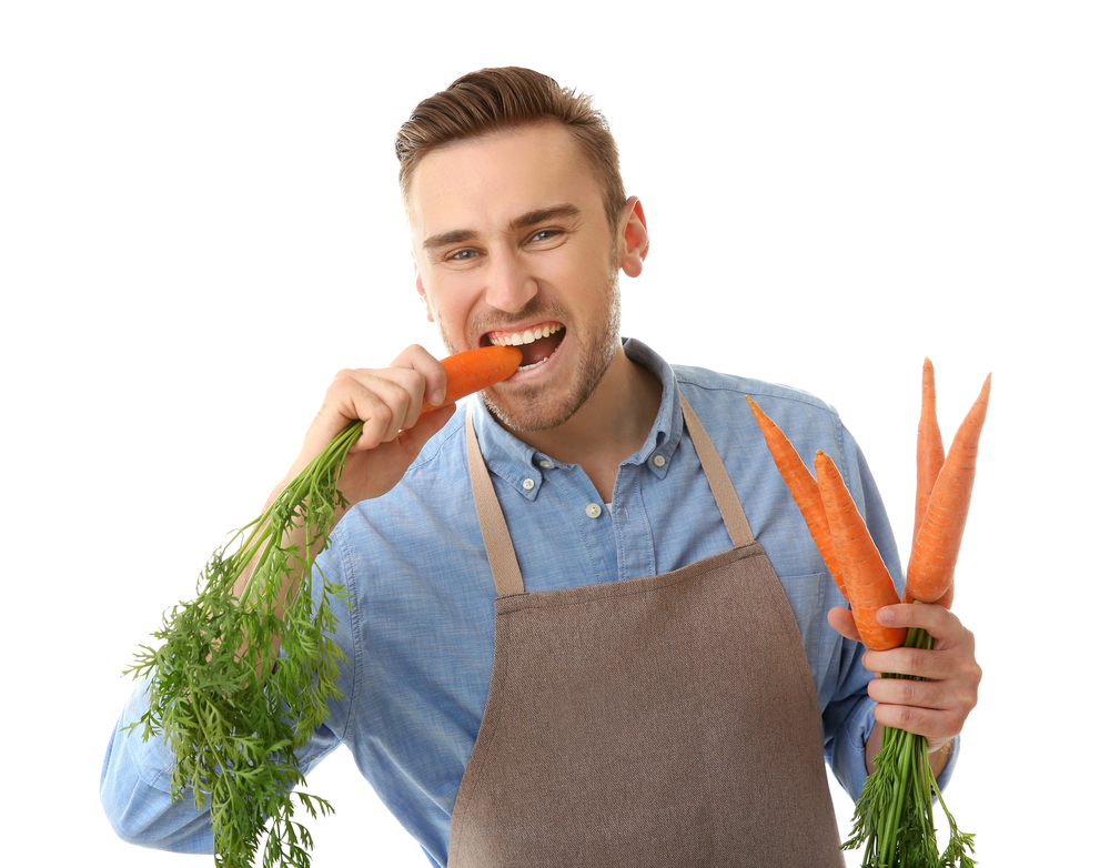 Мъже, забравете фитнеса - яжте моркови