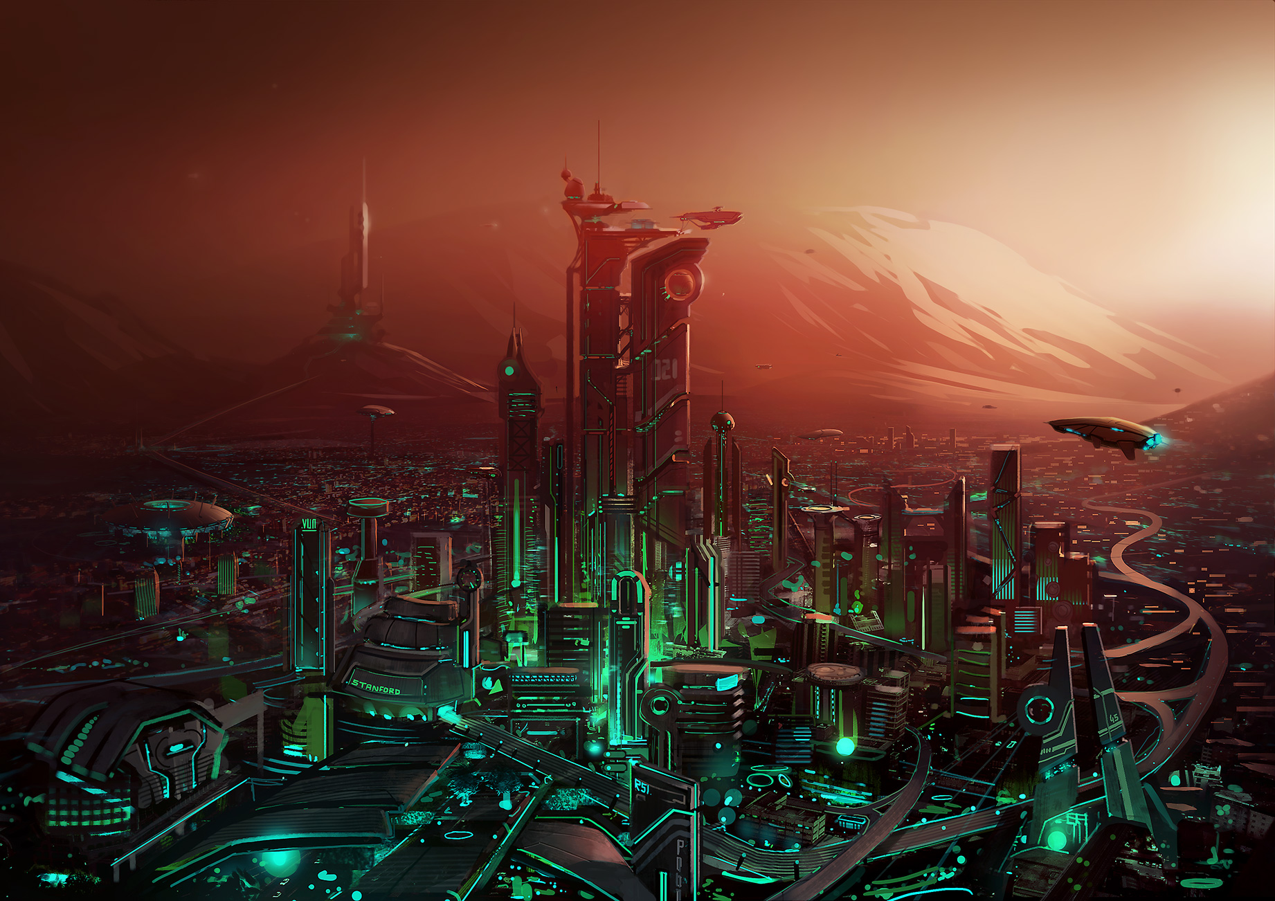 Араби иска да построят мегаполис... на Марс