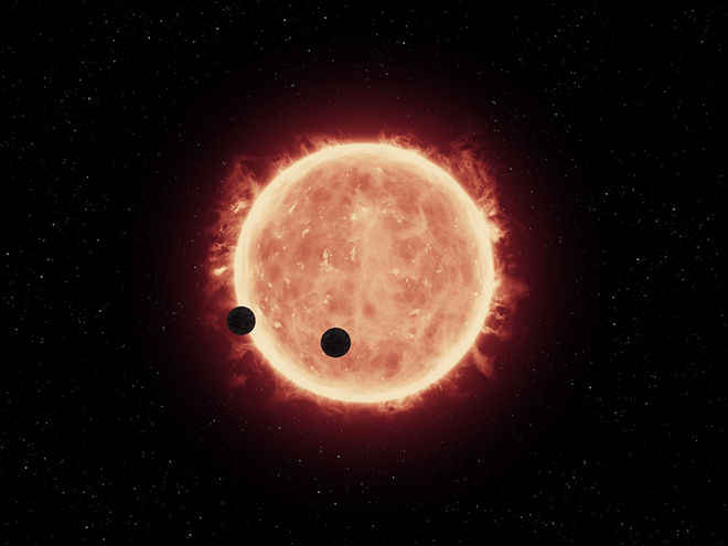 TRAPPIST-1 е дом на 7 скалисти планети