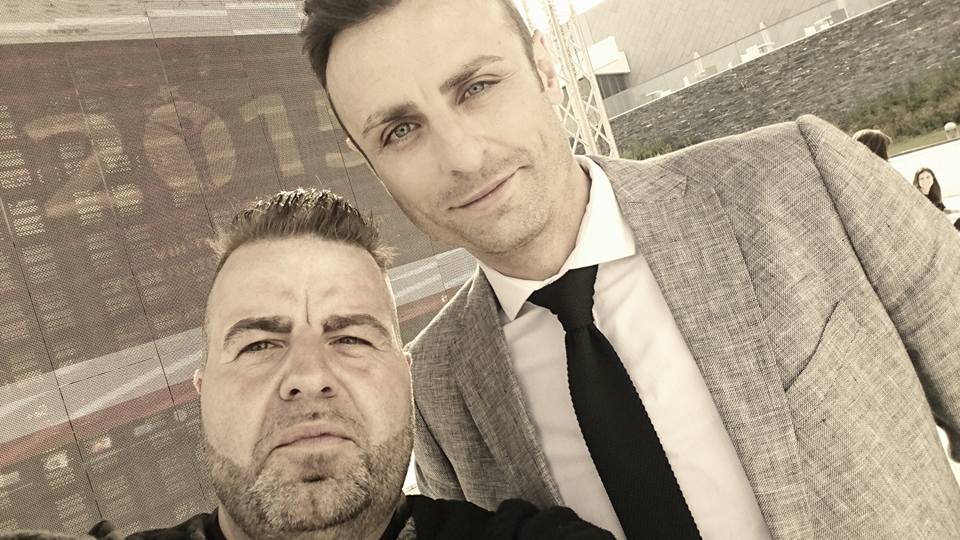 Роро Кавалджиев и Димитър Бербатов