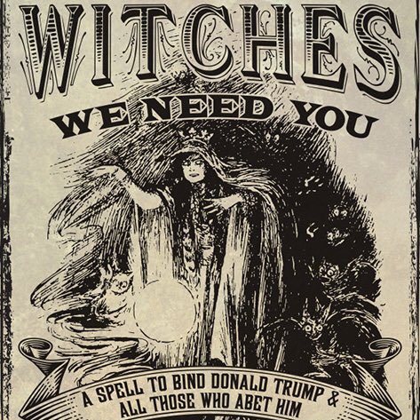 Вещици се събраха да направят магия на Тръмп