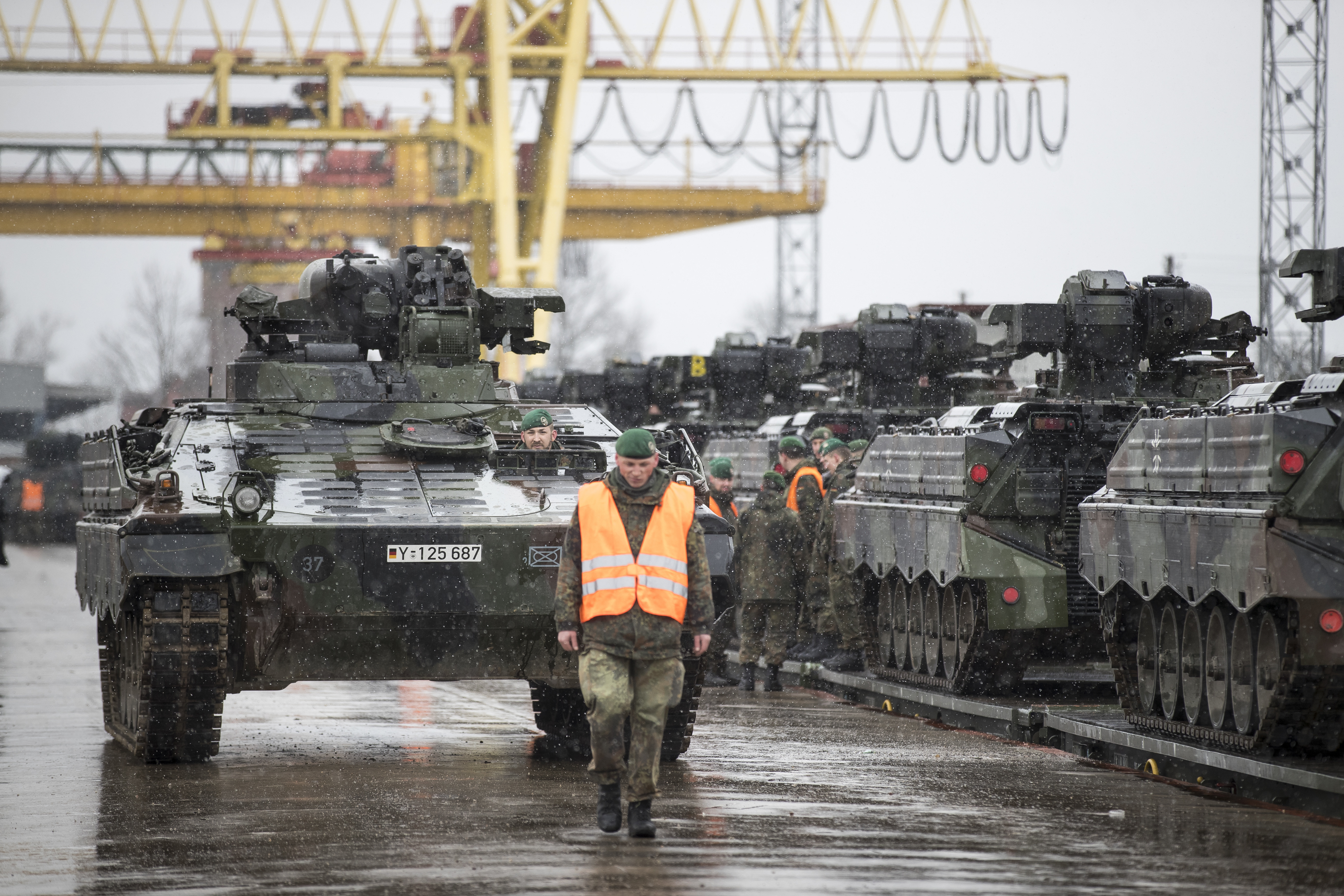 Неотдавна НАТО увеличи военното си присъствие и в Литва