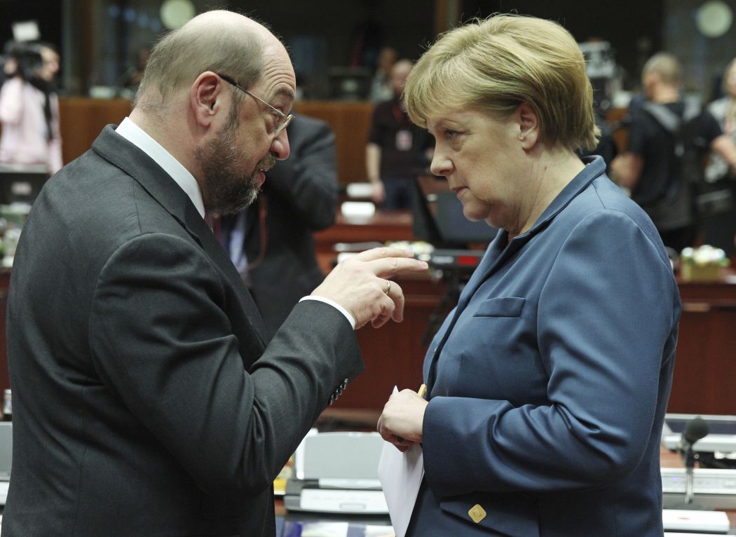 Шулц разкритикува остро правителството на Меркел