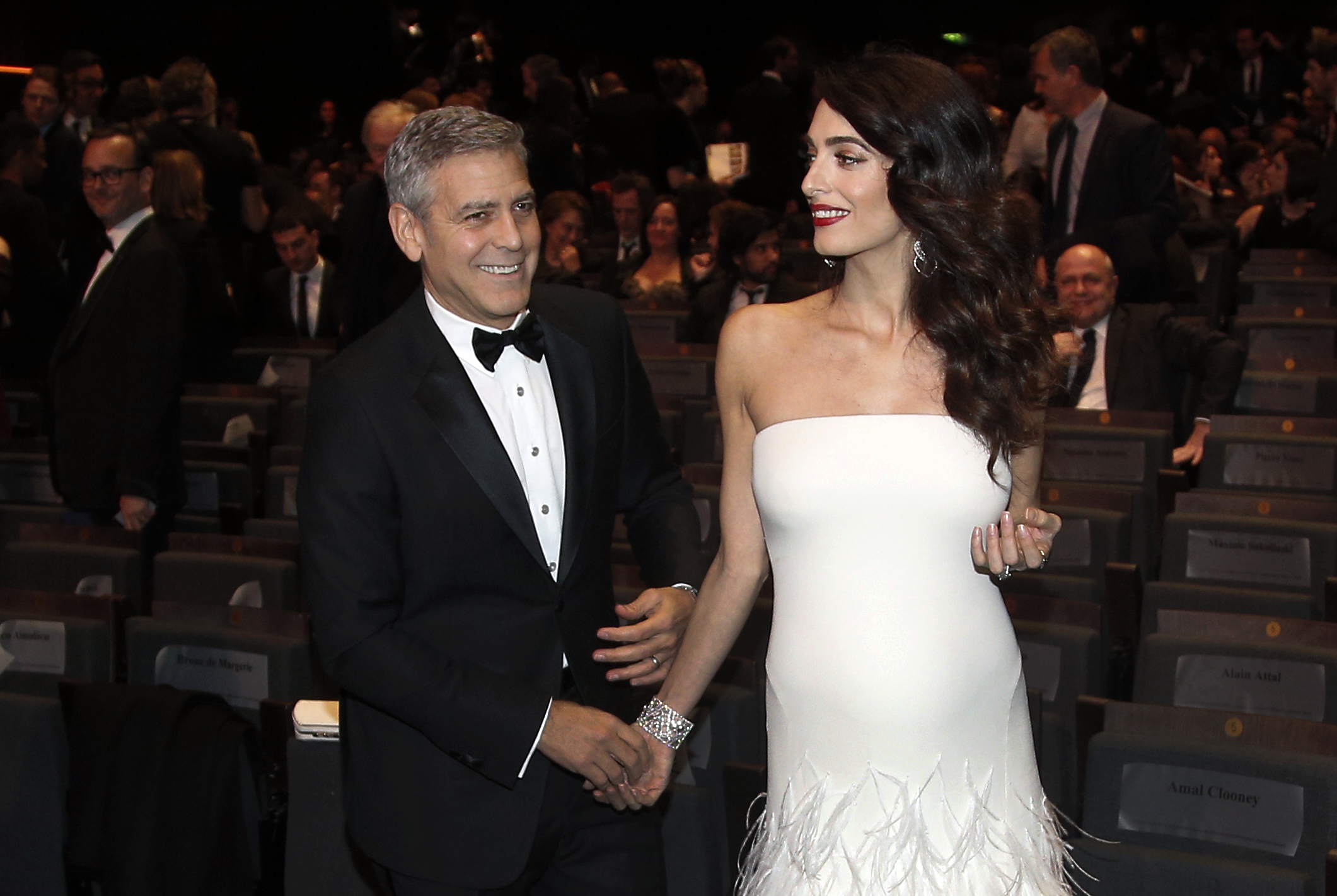 Клуни притеснен от предстоящото раждане на Амал