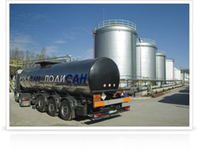 Рафинерията ”Полисан” е специализирана в производство на различни видове горива