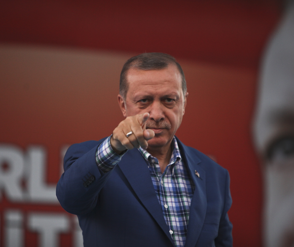 Ние призоваваме Европа да уважава правата на човека и демокрацията“, подчерта Ердоган