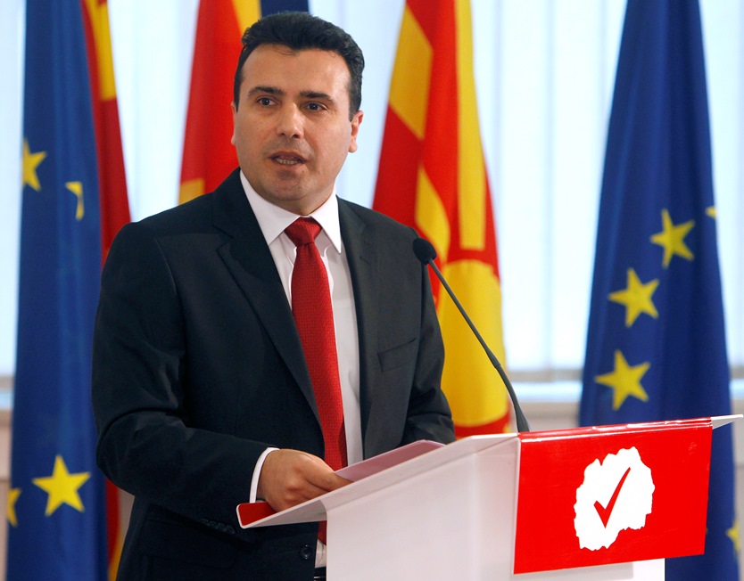 Лидерът на Социалдемократическия съюз на Македония Зоран Заев