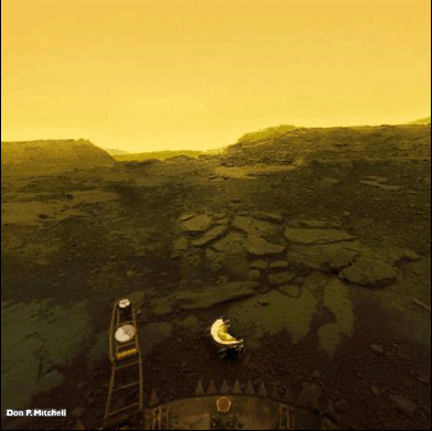 Повърхността на Венера