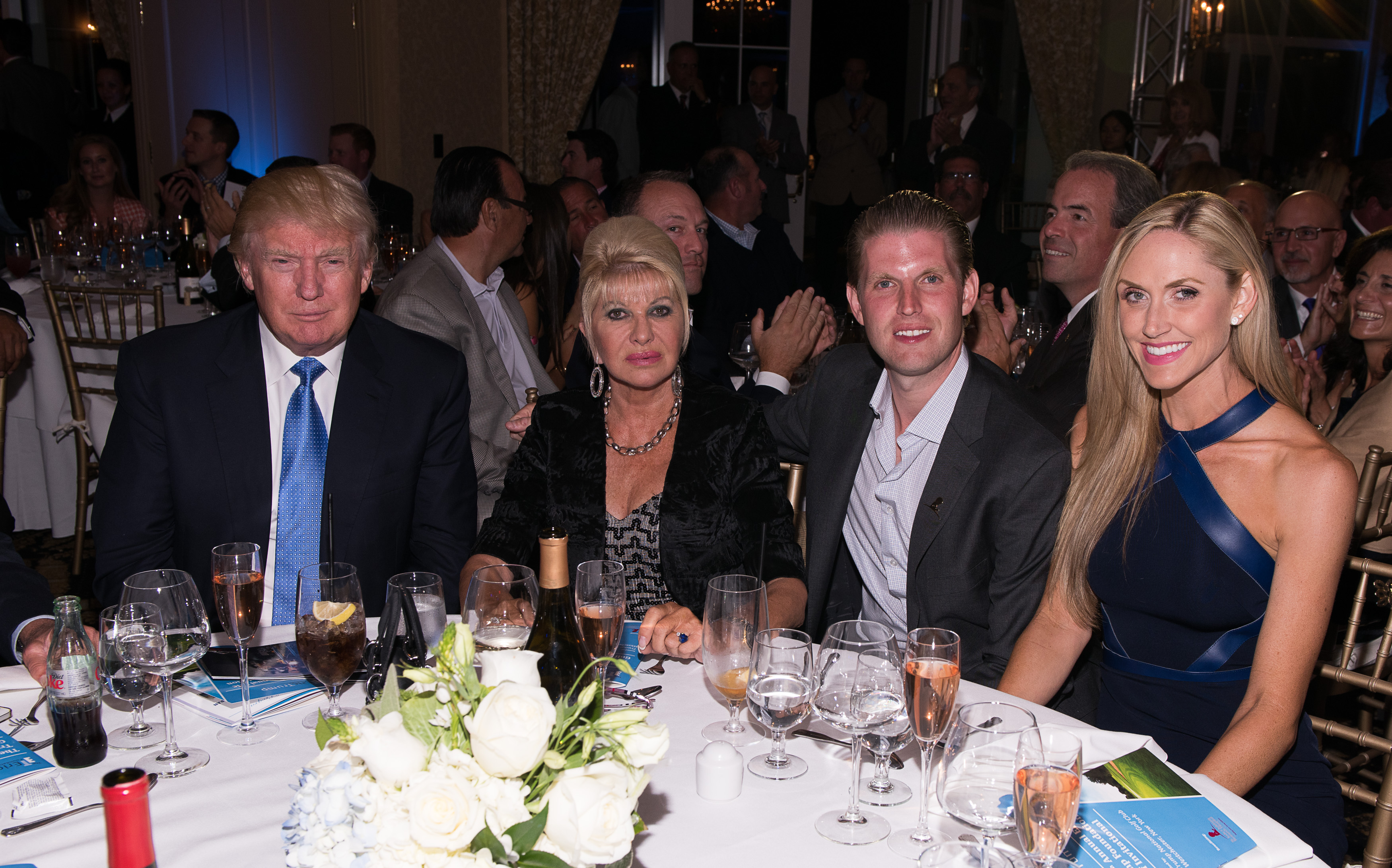 Доналд Тръмп и Ивана Тръмп на събитие на сина им Ерик Тръмп (2014)
