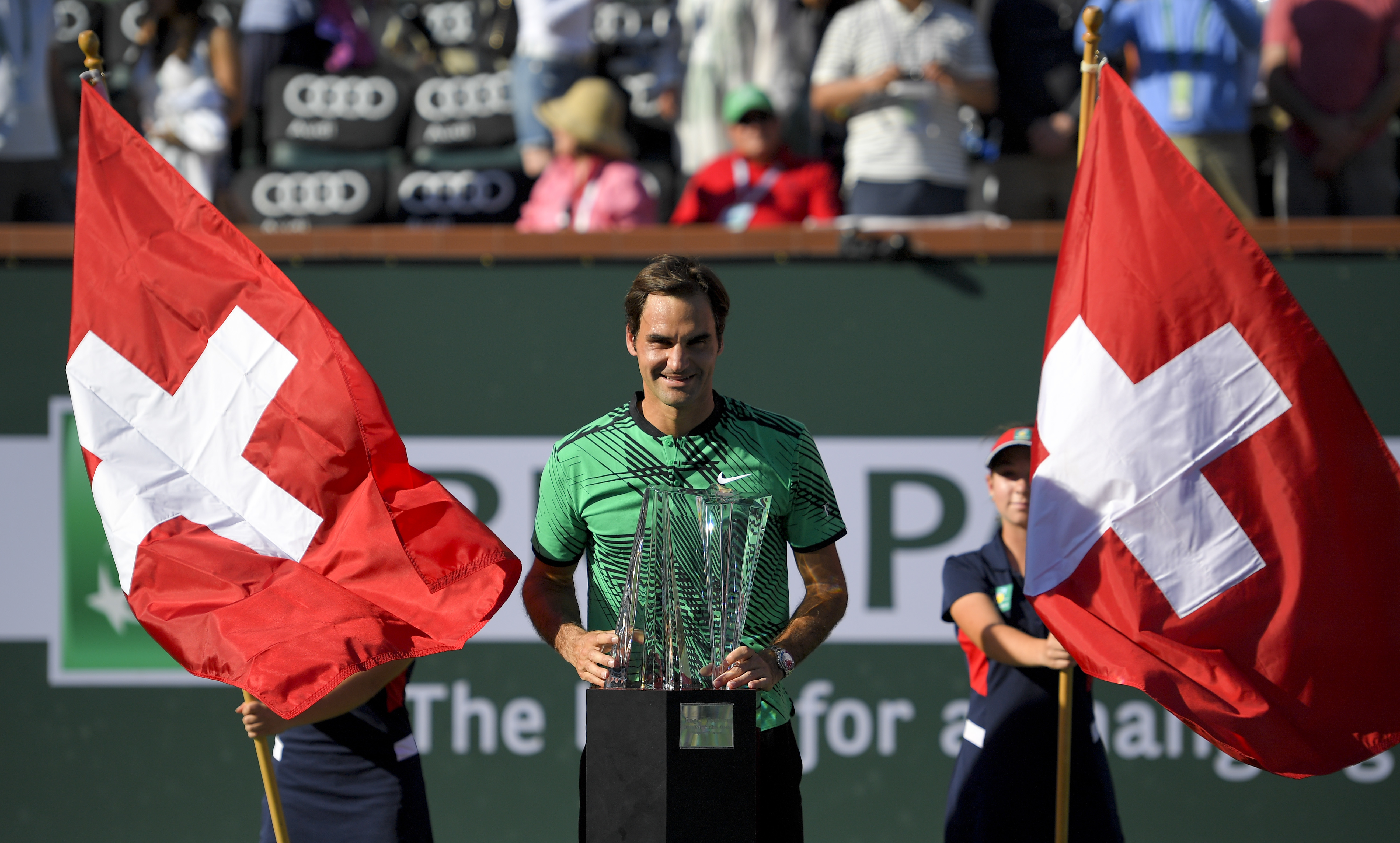 Роджър Федерер триумфира в Индиън Уелс