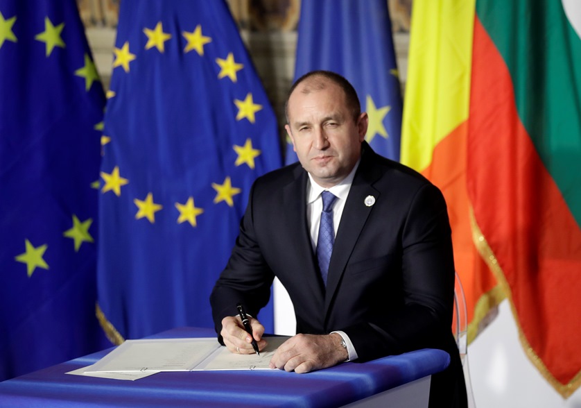 Президентът Румен Радев подписа декларацията за бъдещето на Европа
