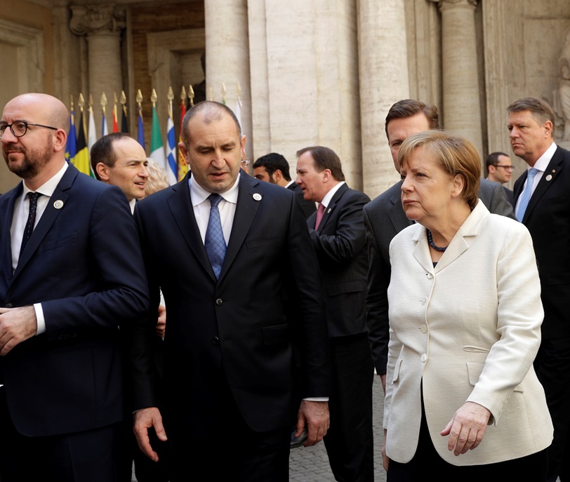 Радев изрази в Рим подкрепа за обединена Европа