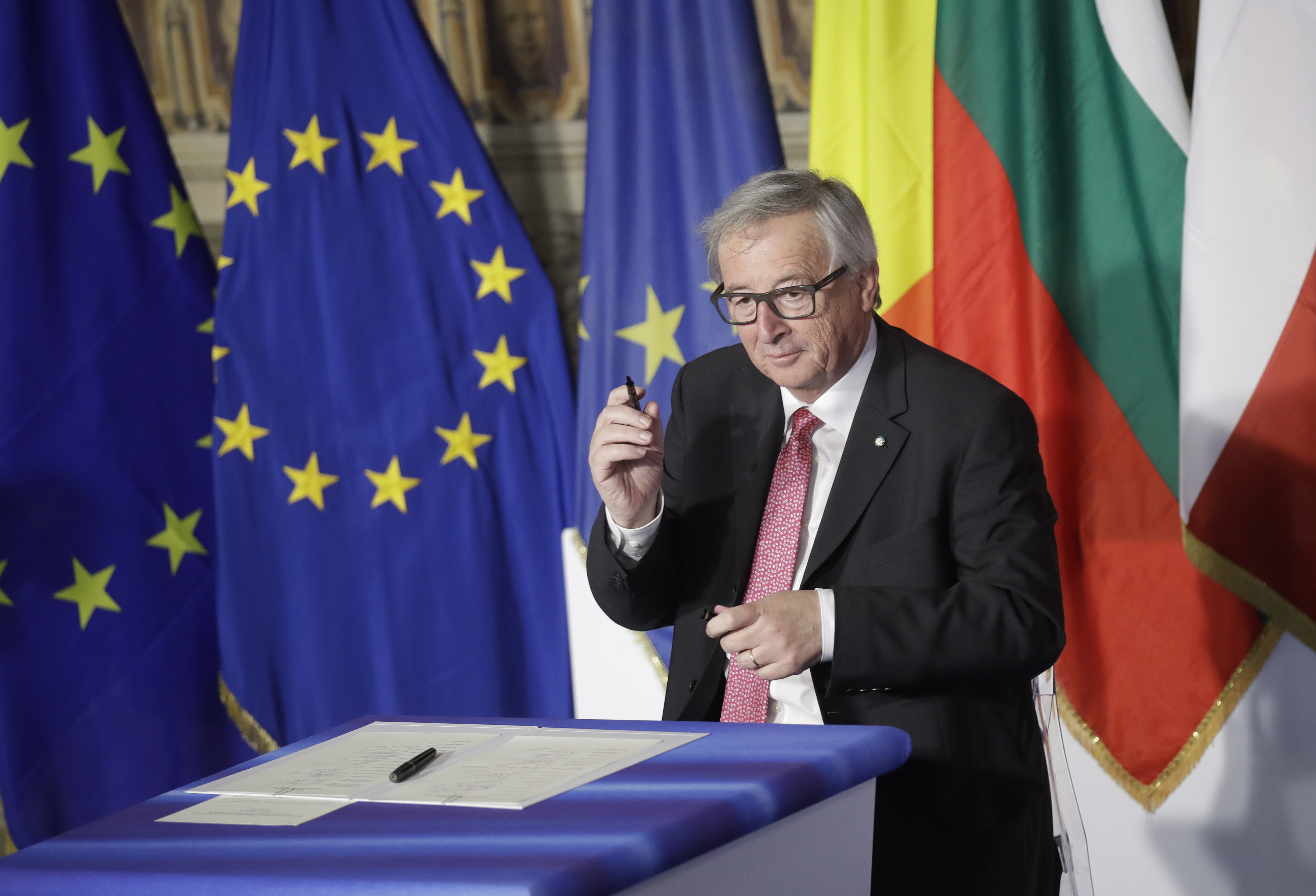 Юнкер: Римската декларация е добра отправна точка за дискусии за бъдещето на ЕС