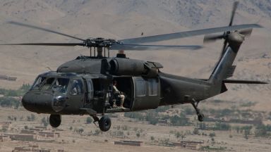 Вертолети UH 60 Blackhawk от състава на Сухопътните войски на САЩ