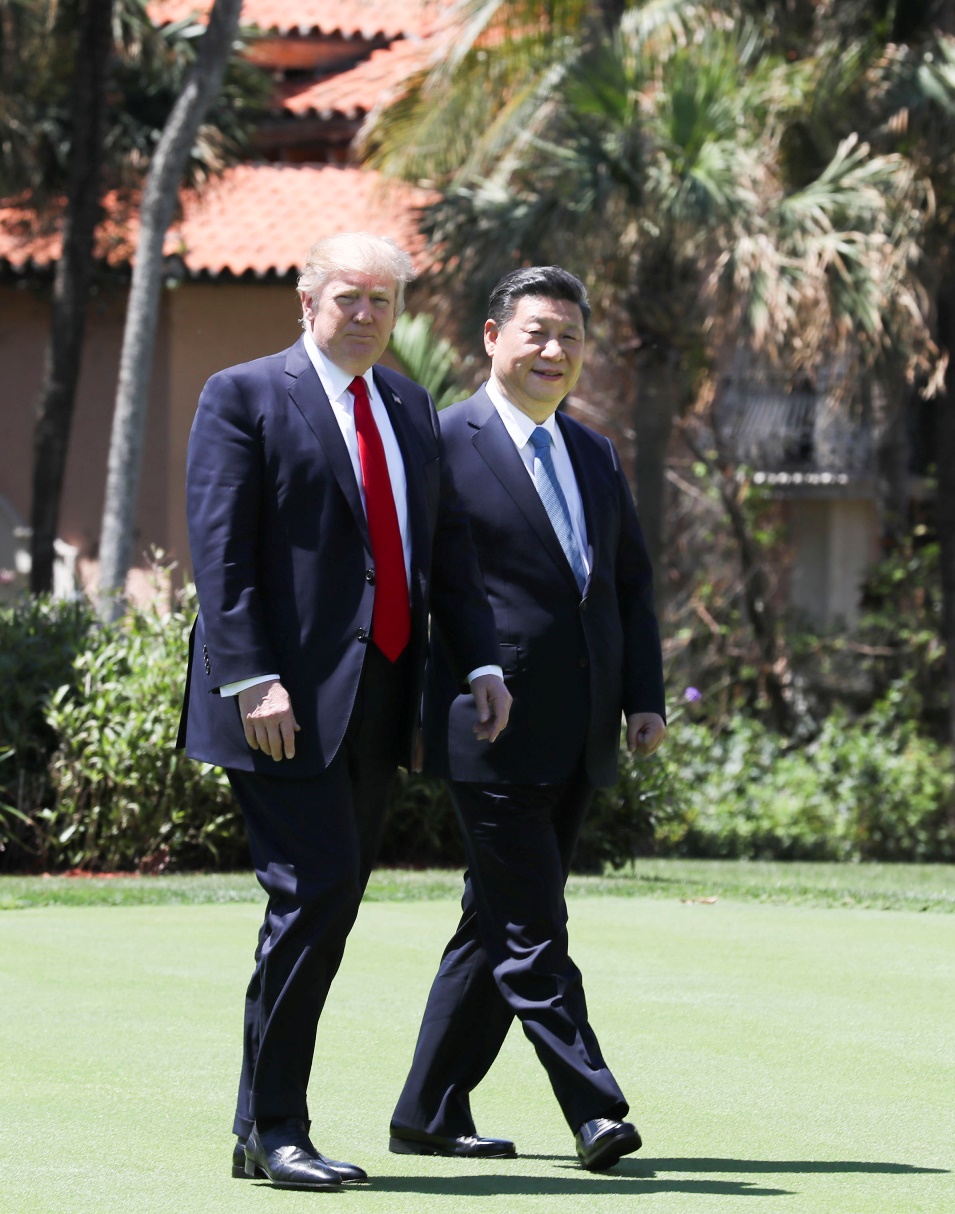 Президентите на САЩ и Китай - Доналд Тръмп и Си Цзинпин