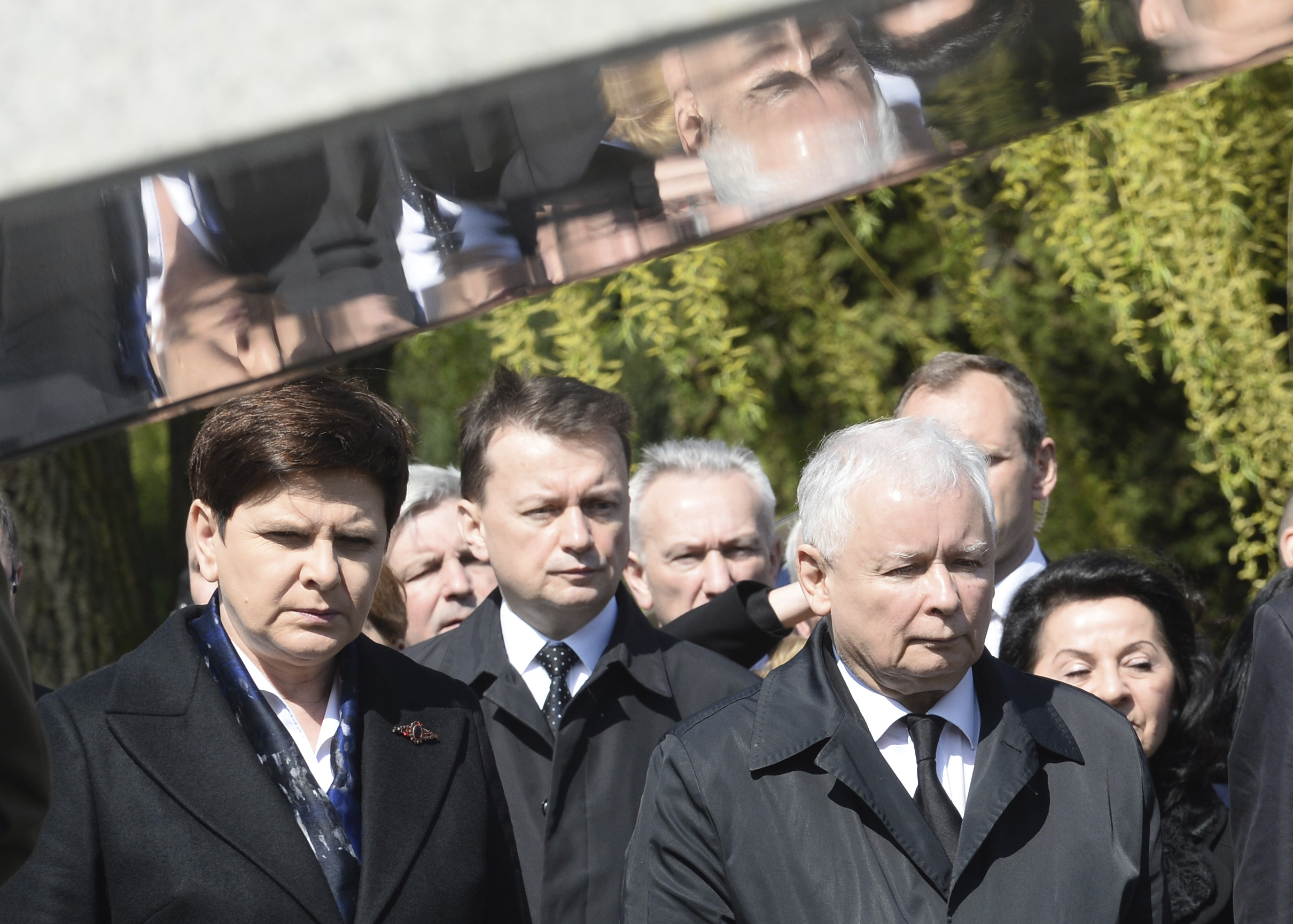 седмата годишнина от катастрофата в Смоленск, при която загинаха полски президент Лех Качински и още 95 души
