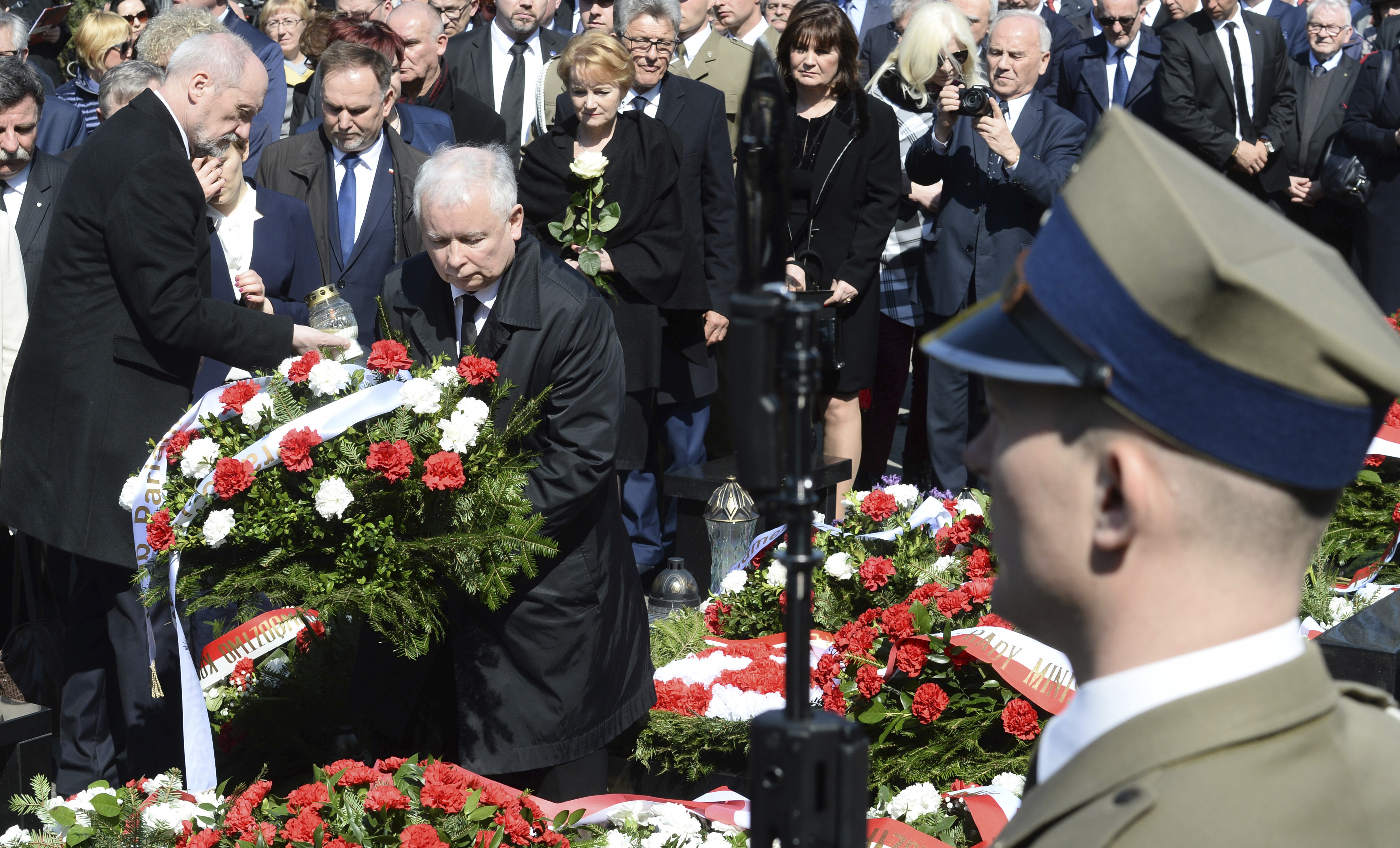 Седмата годишнина от катастрофата в Смоленск, при която загинаха полски президент Лех Качински и още 95 души