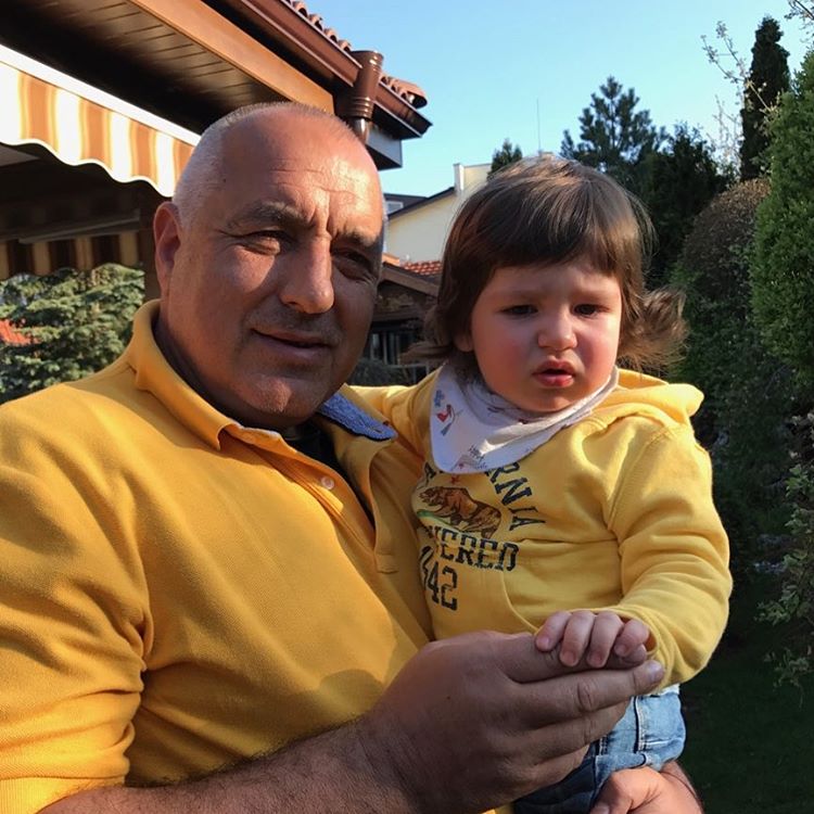 Бойко Борисов с внука си Бойко